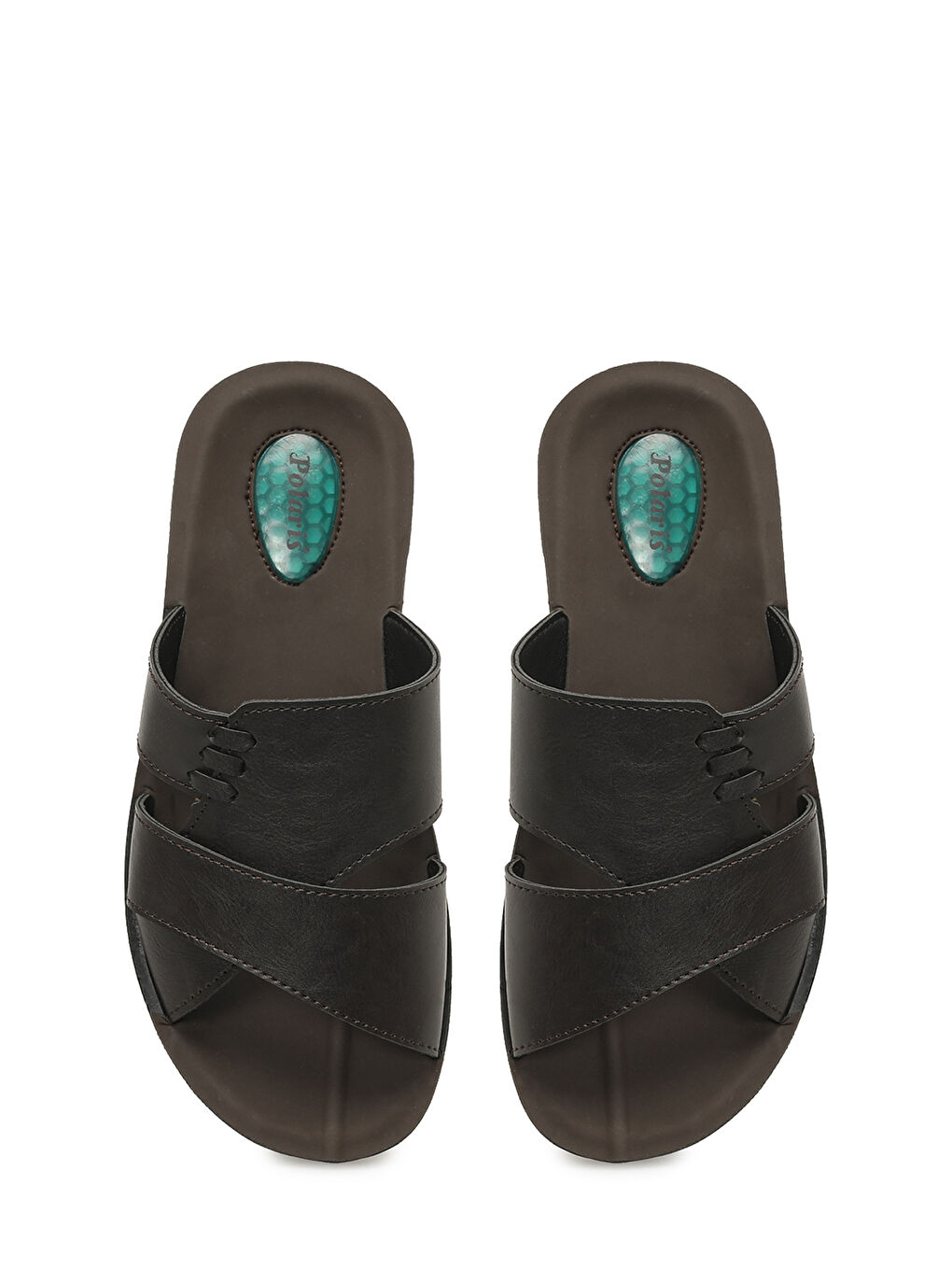 410002.M6FX Kahverengi Erkek Terlik-3