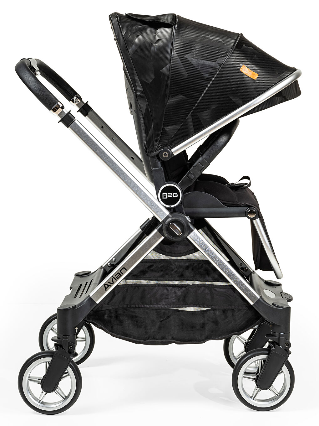 Avian Travel Sistem Bebek Arabası Siyah-9