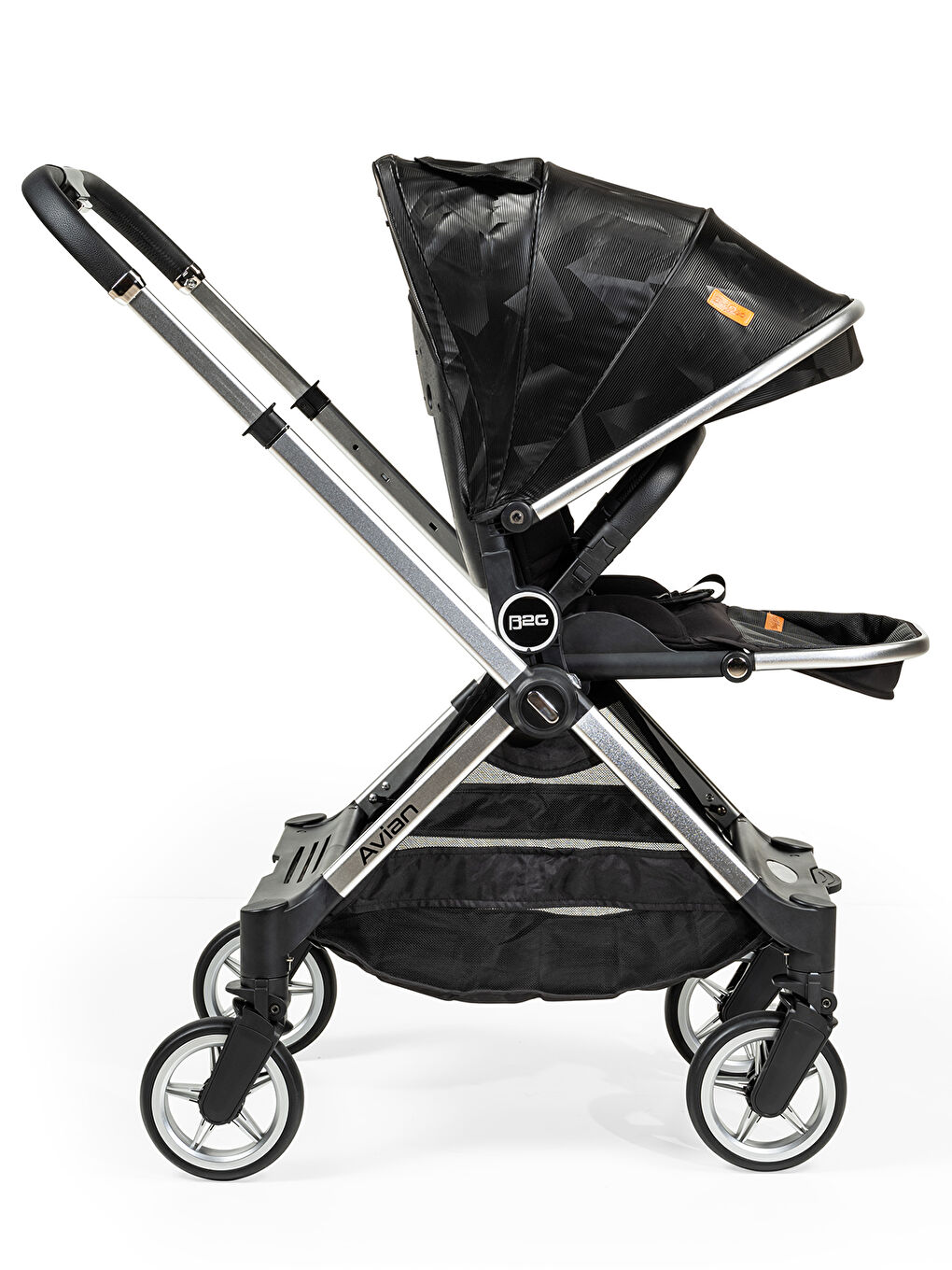 Avian Travel Sistem Bebek Arabası Siyah-11