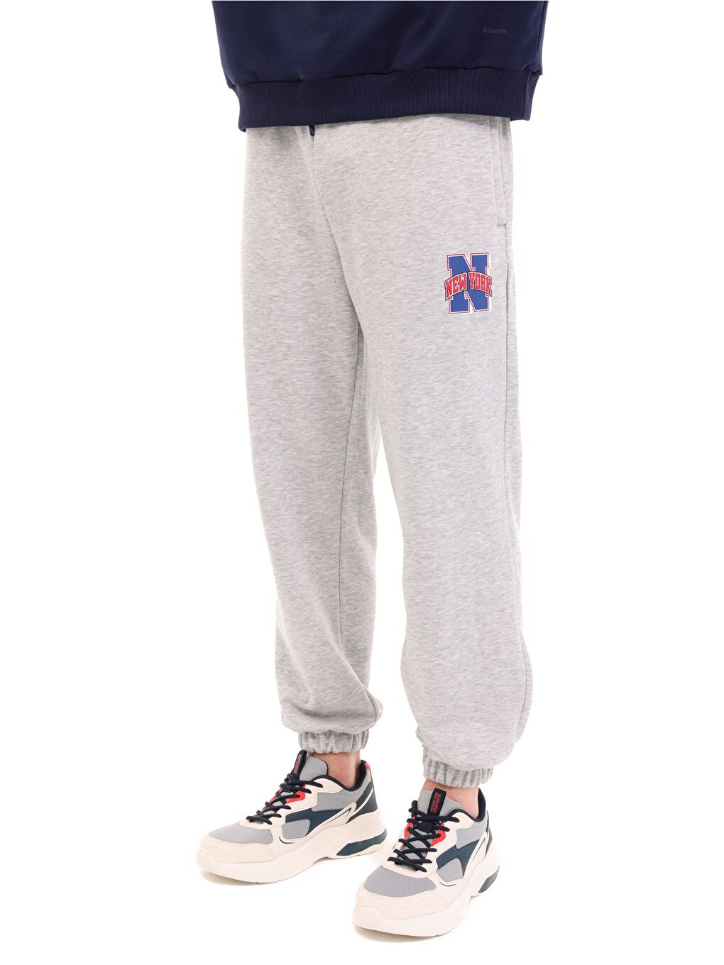 Gri ML CLASY 22CTY213 5PR GRI MELANJ Erkek Eşofman Altı