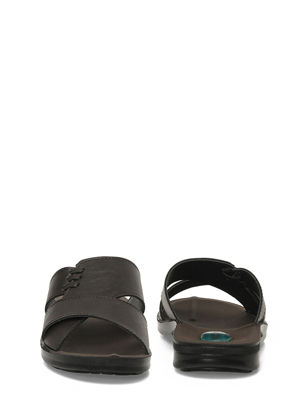 410002.M6FX Kahverengi Erkek Terlik-4