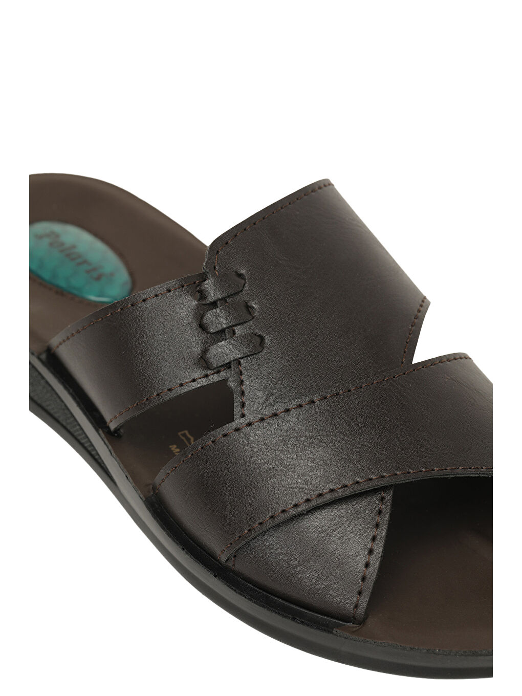 410002.M6FX Kahverengi Erkek Terlik-6