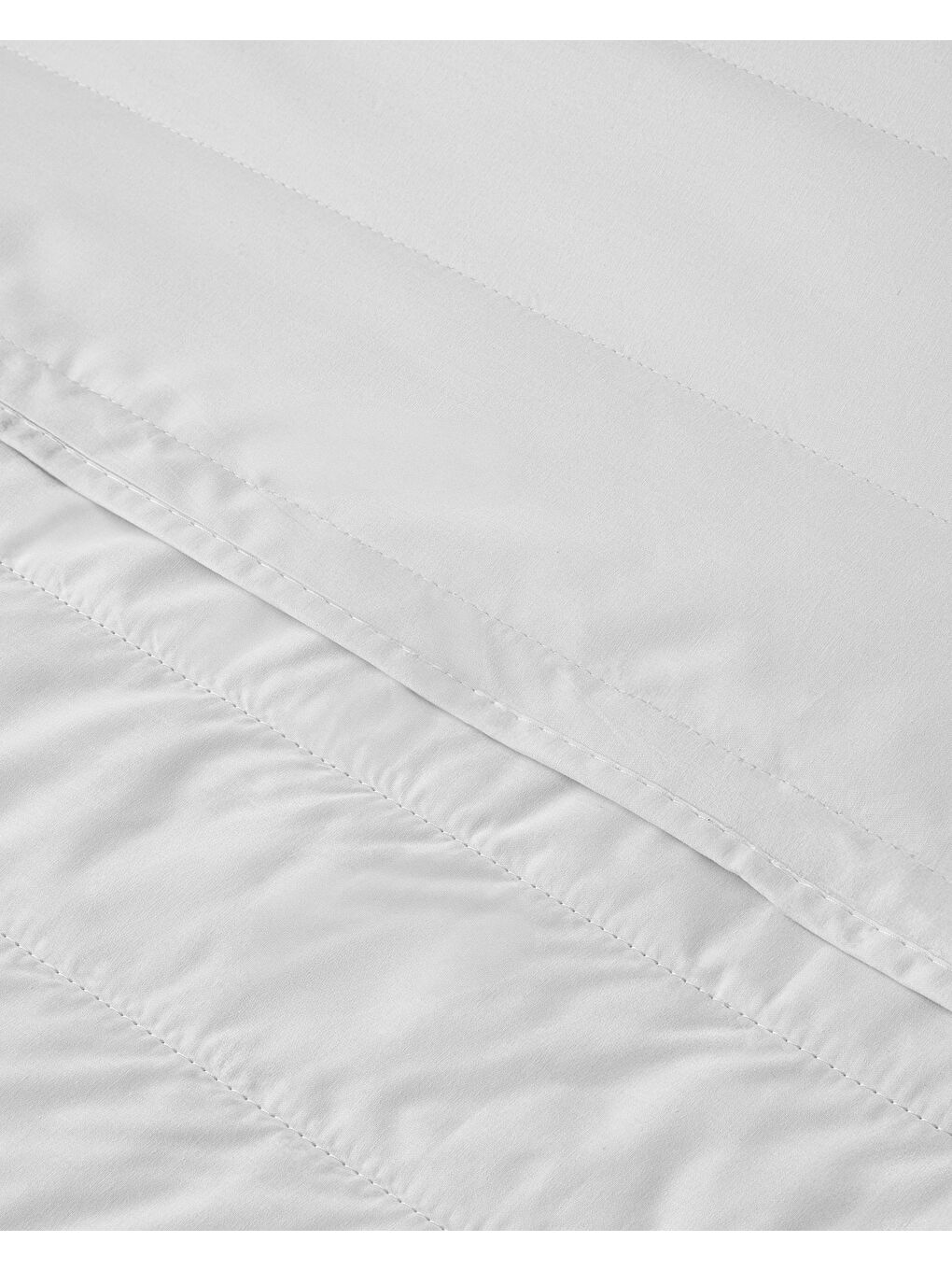 Premium Mikrojel Çift Kişilik Yorgan 195x215 cm Beyaz-1