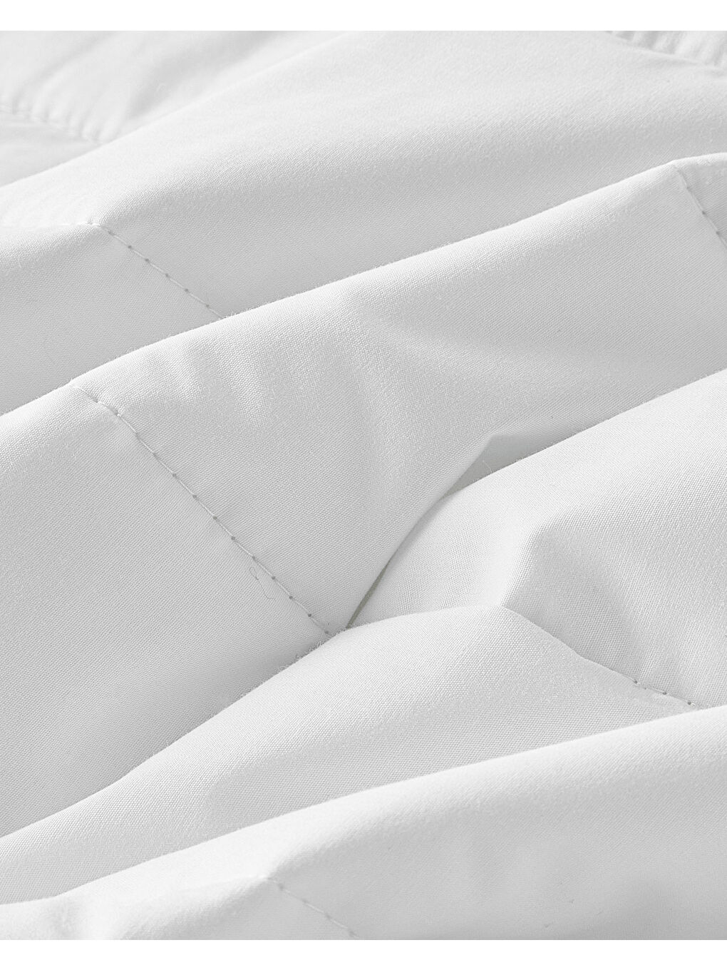 Premium Mikrojel Çift Kişilik Yorgan 195x215 cm Beyaz-2