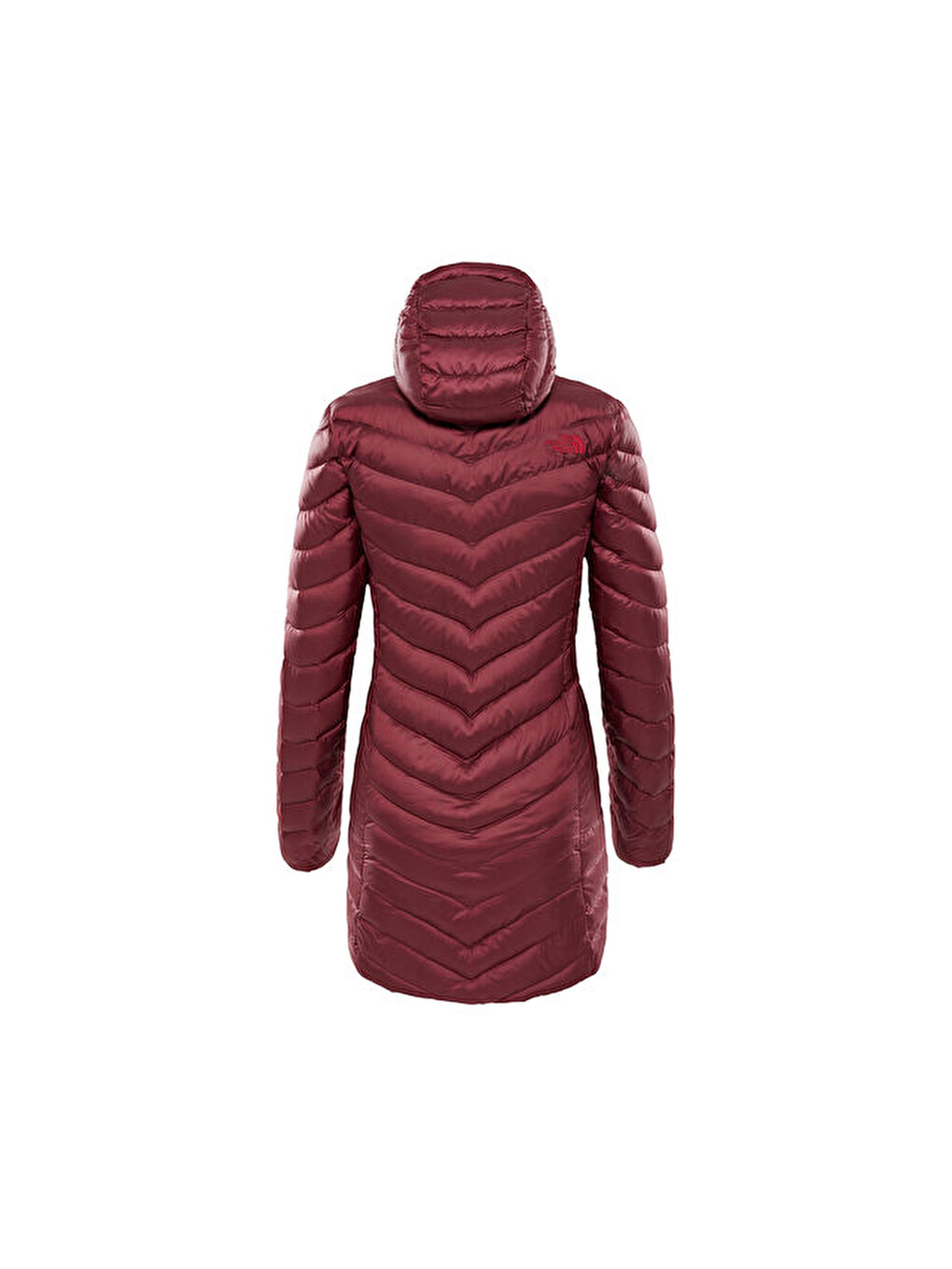 Kırmızı Bordo Kadın Outdoor Montu T93brk3ye W Trevail Parka-1