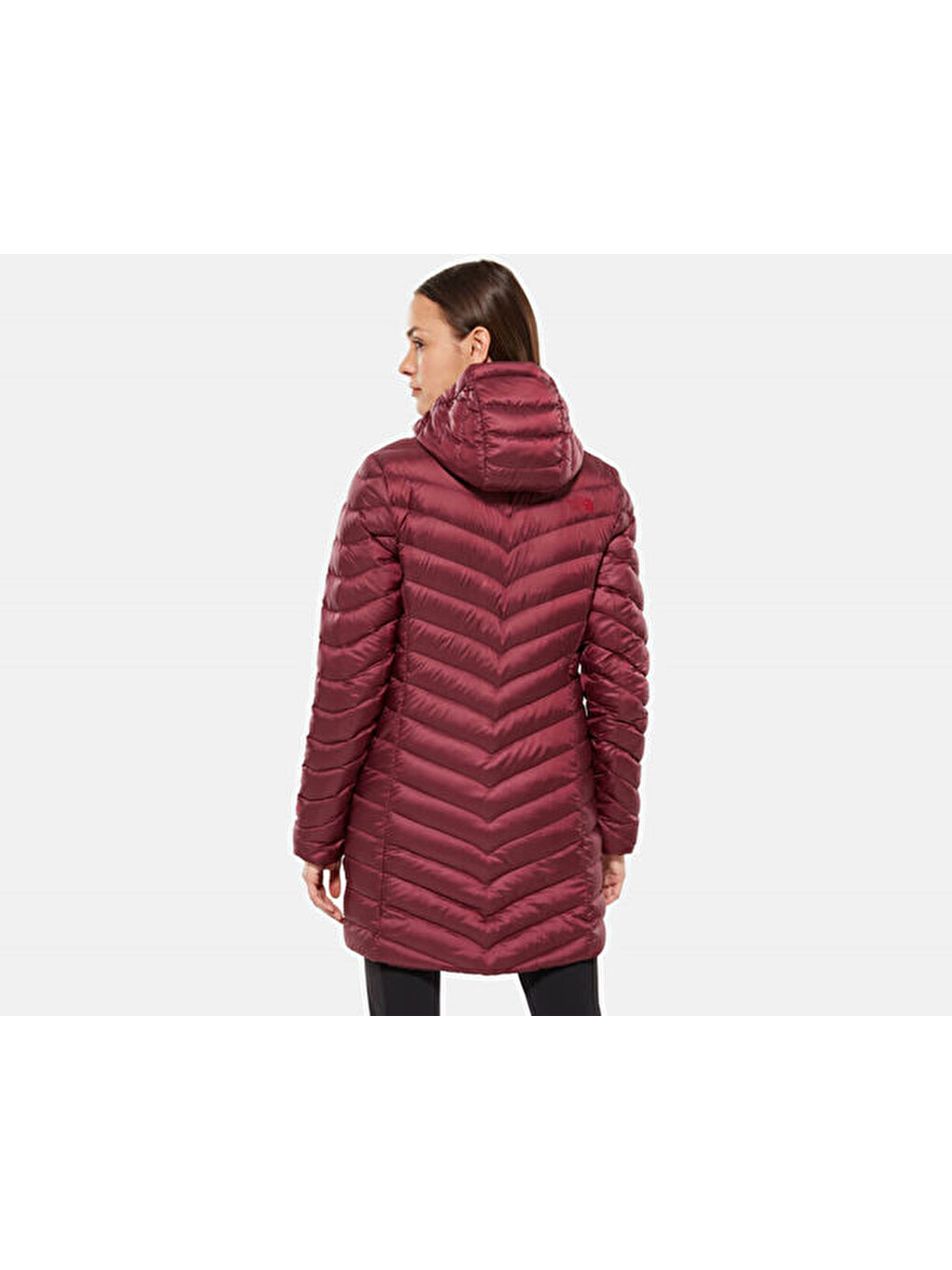 Kırmızı Bordo Kadın Outdoor Montu T93brk3ye W Trevail Parka-4