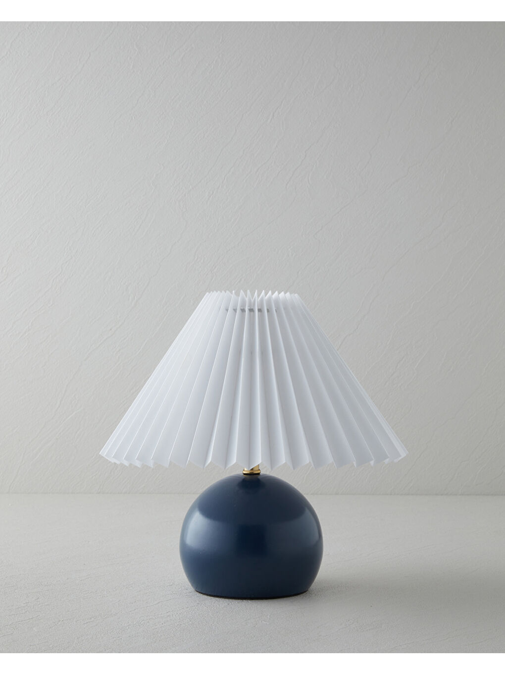 Kalida Metal Abajur 24 cm Lacivert