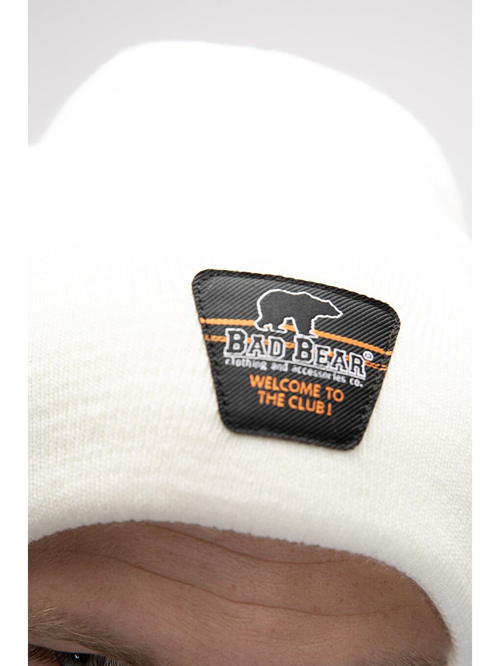 Star Beyaz Unisex Bere-3