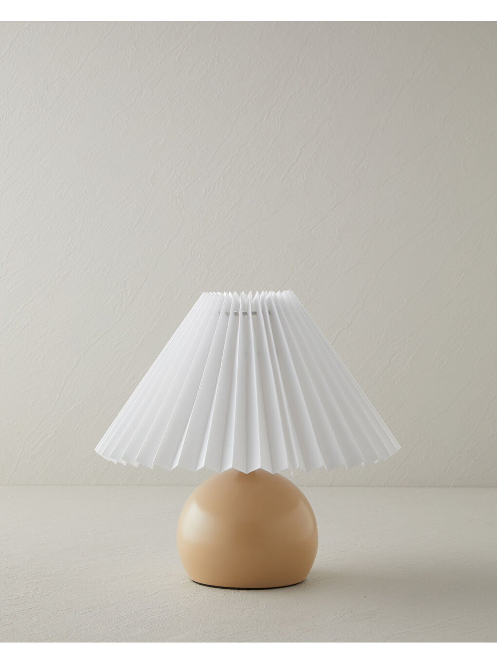 Kalida Metal Abajur 24 cm Bej