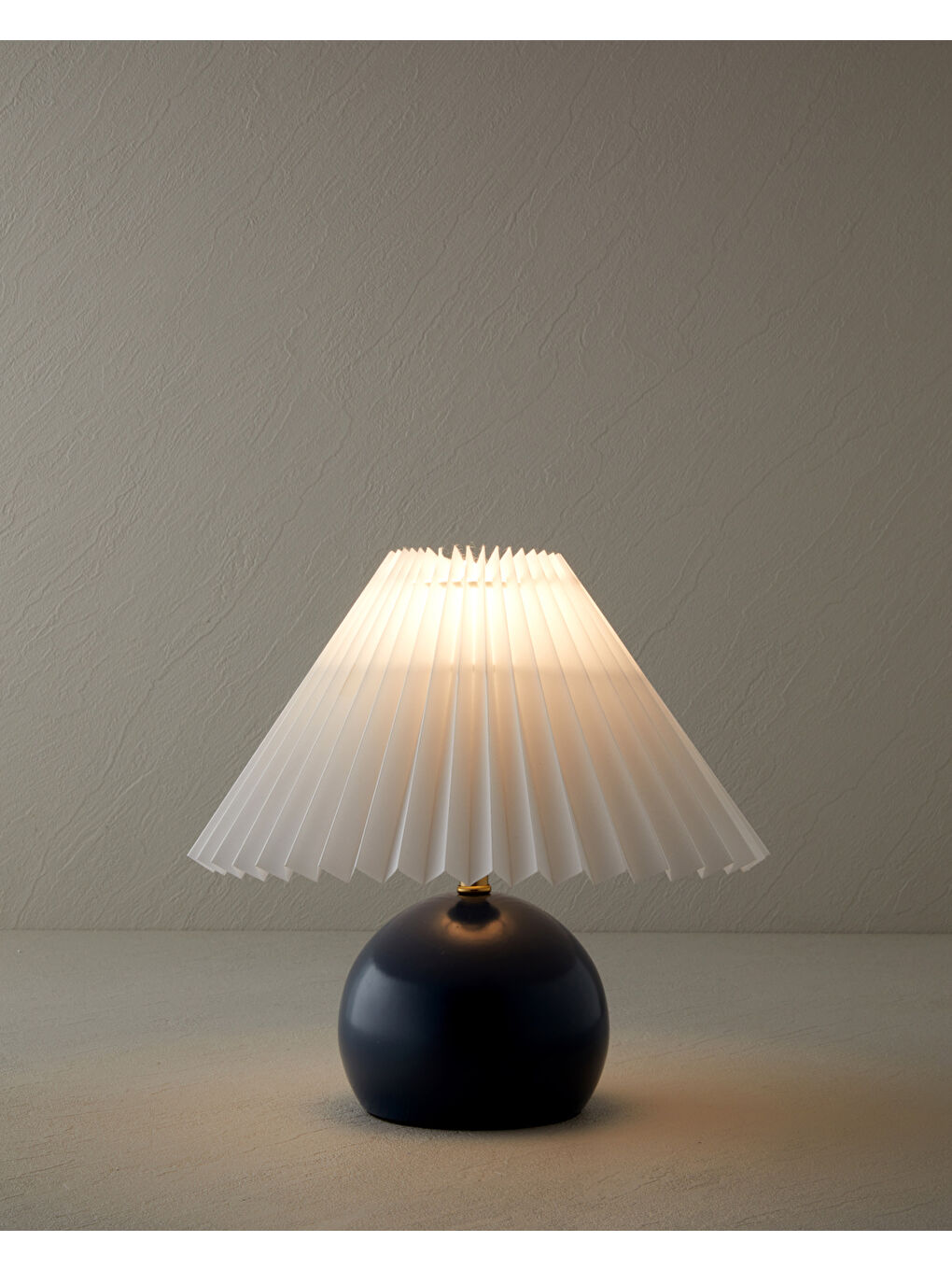 Kalida Metal Abajur 24 cm Lacivert-1