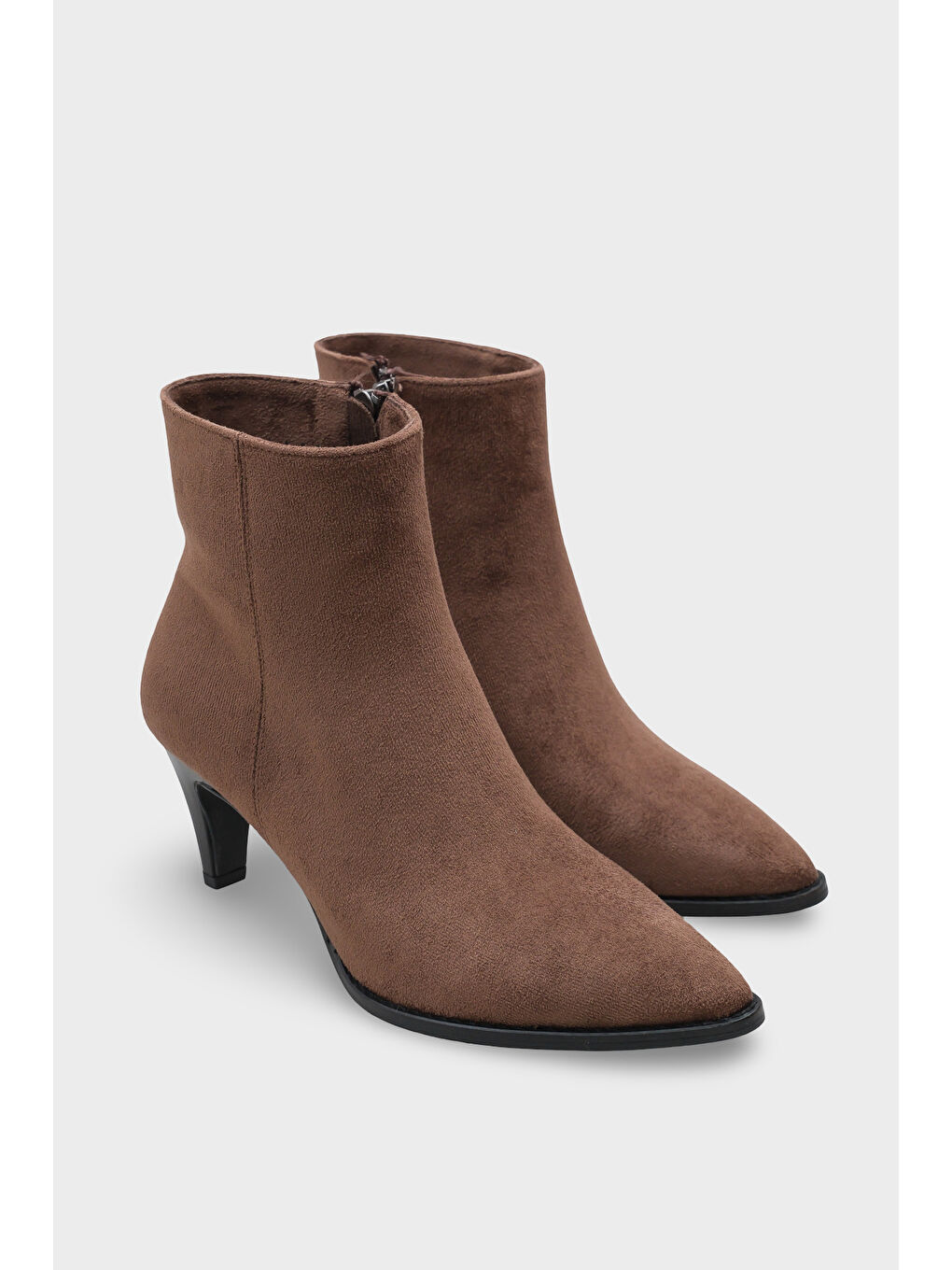 Silva Kadın Sivri Burun Kahverengi Bot-1