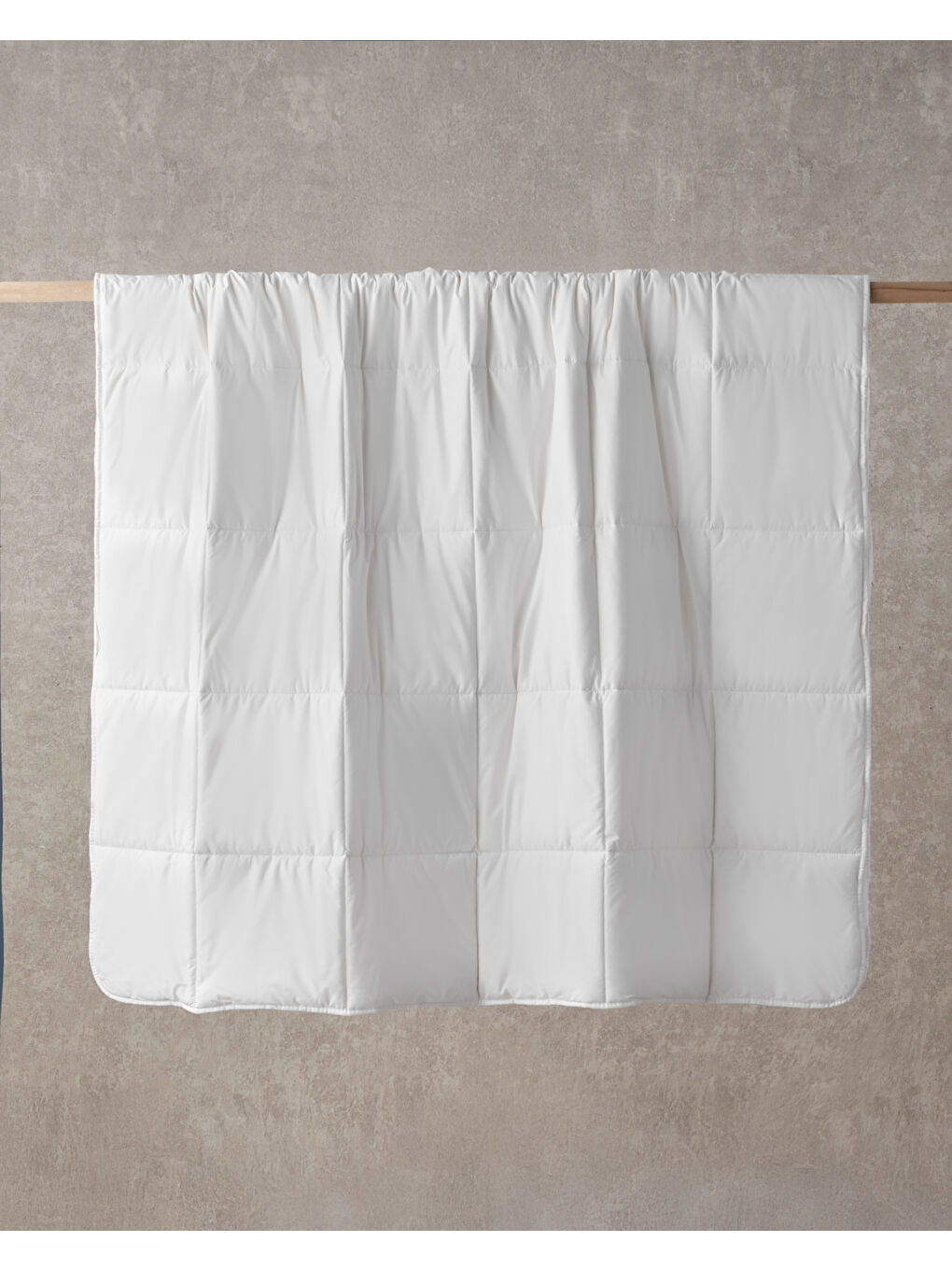 Wooly Yün Çift Kişilik Yorgan 195x215 cm Beyaz