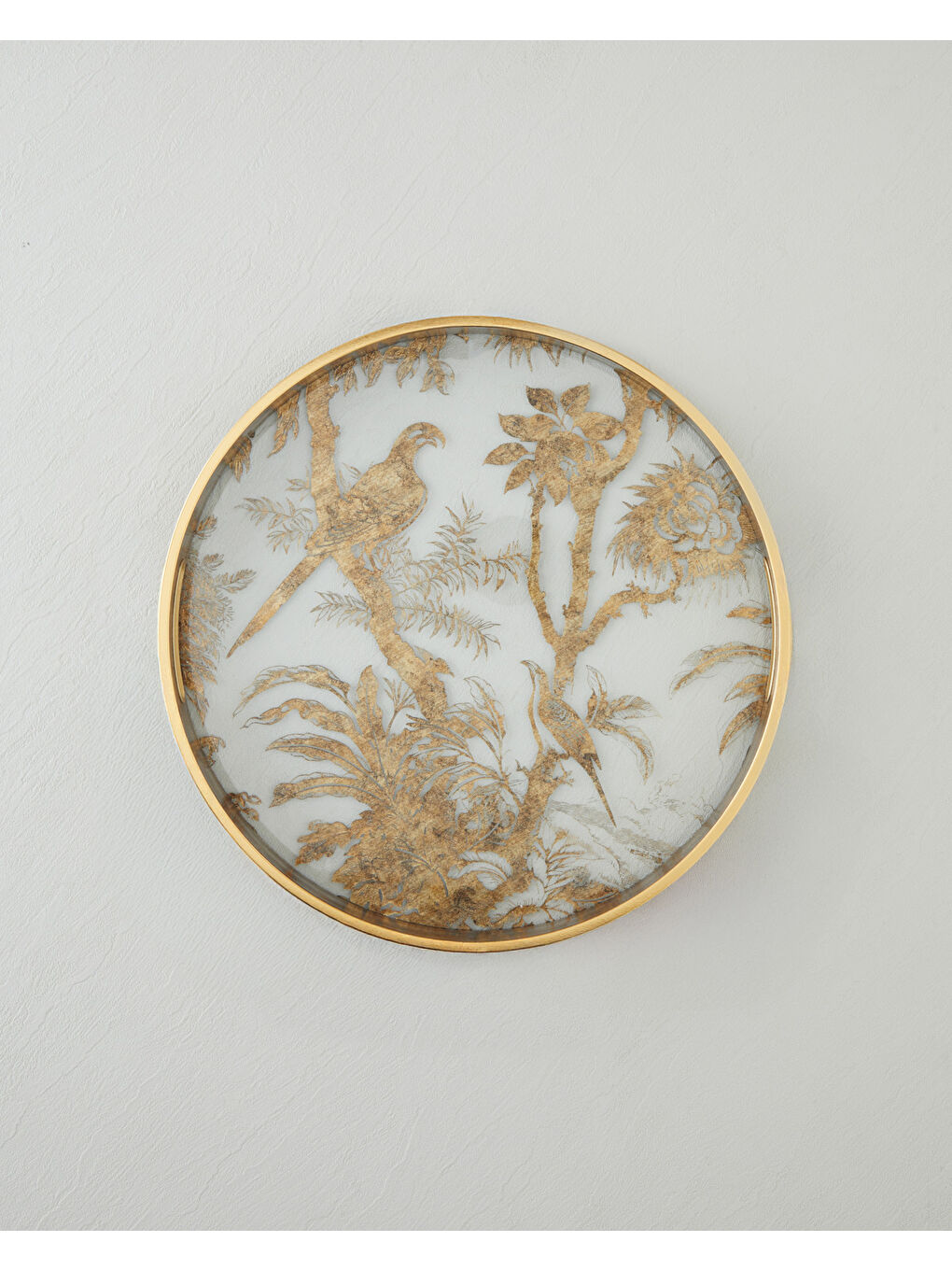 Lusty Dekoratif Tepsi 36,7x36,7x4 cm Kahverengi