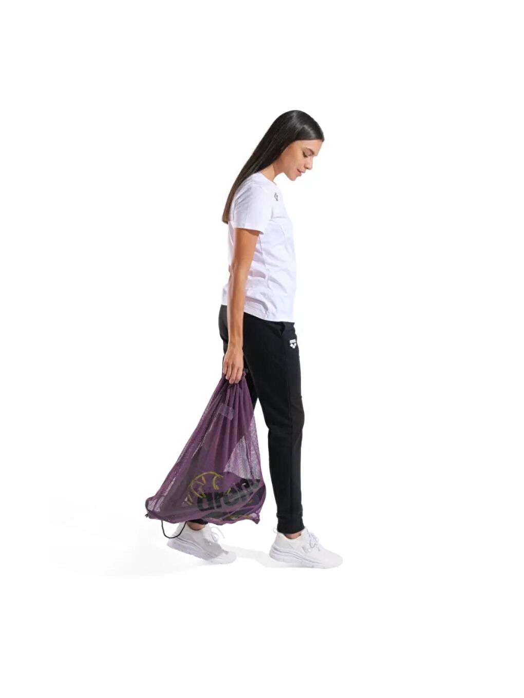 Mor One Go Mesh Bag Unisex Bags Yüzücü File Çanta 010240200-1