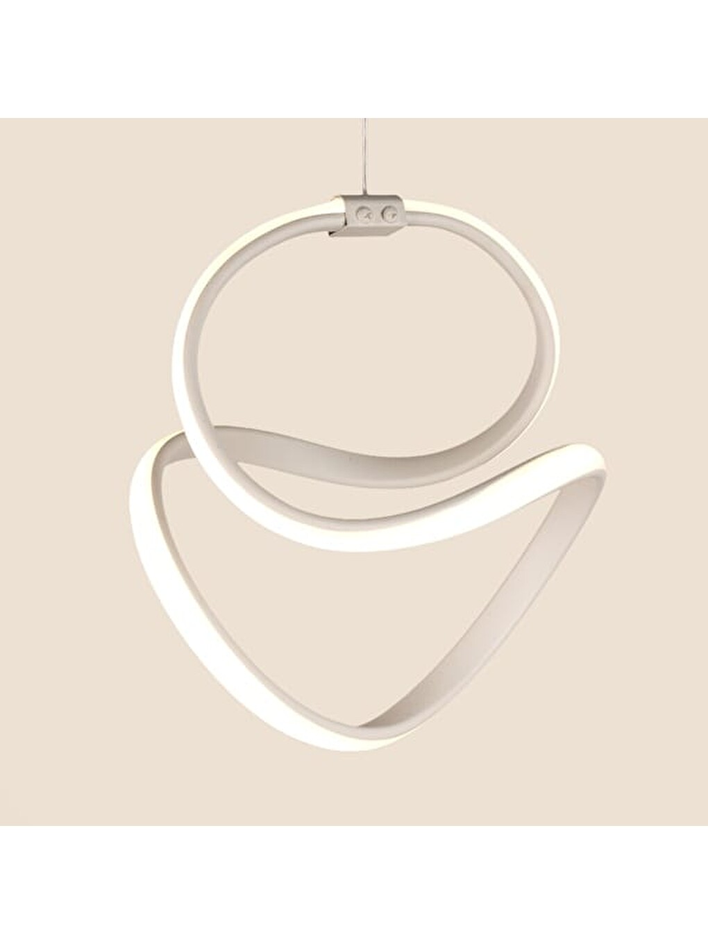 Led Avize - Beyaz - 70 cm-2
