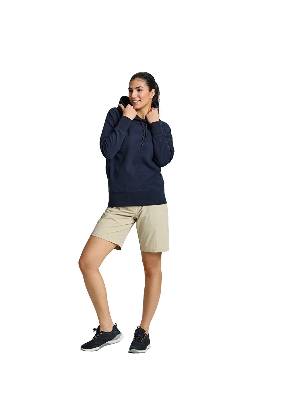 Ws Tech Chino Short Kadın Bej Şort-2