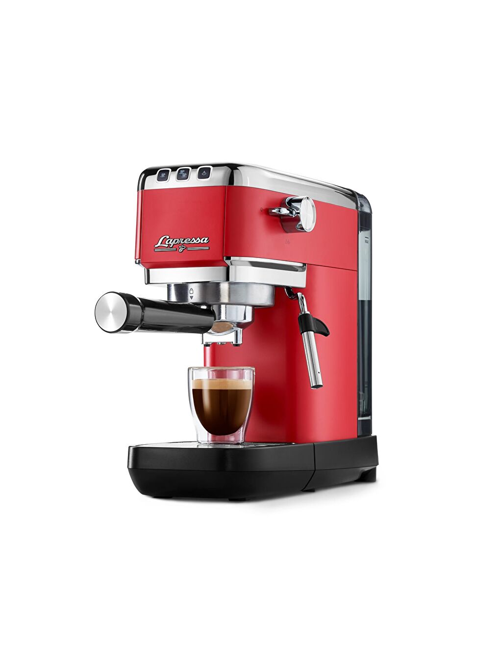 Lapressa Manuel Espresso Makinesi, Kırmızı-3
