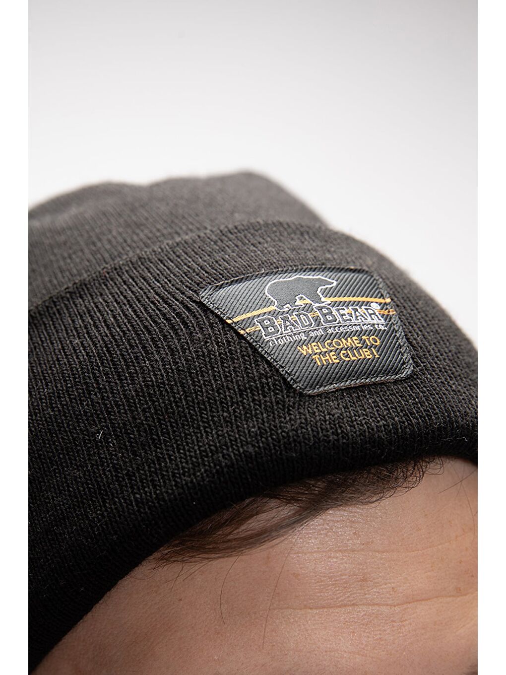 Star Siyah Unisex Bere-1