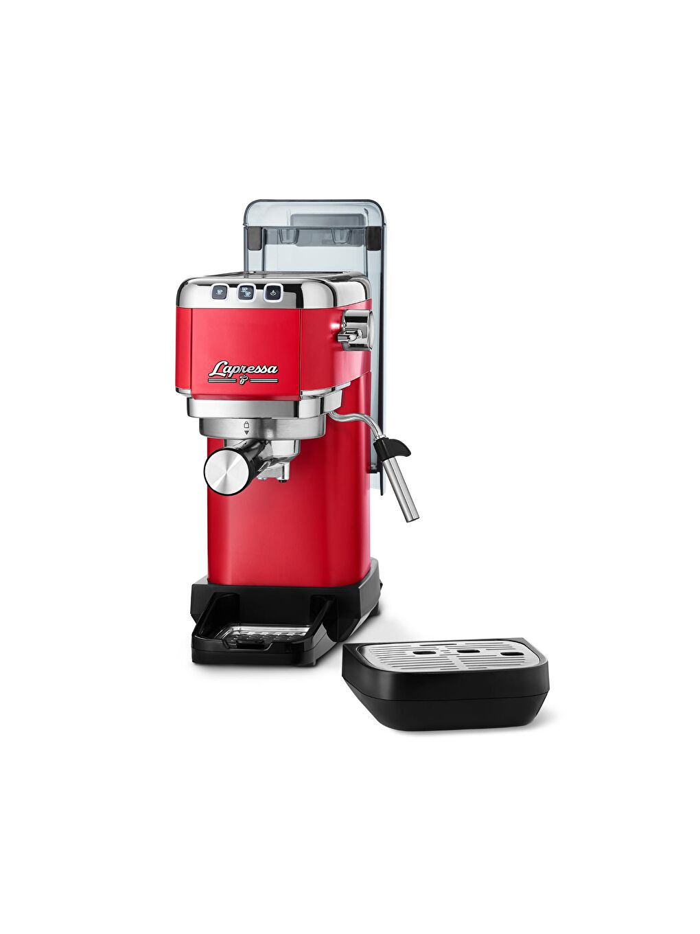 Lapressa Manuel Espresso Makinesi, Kırmızı-6