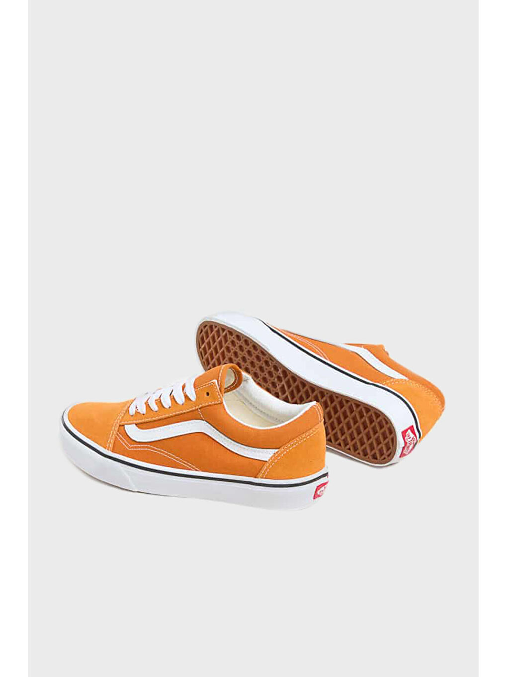 Turuncu Sport Low Logolu Süet Sneaker Ayakkabı VN000D6W52K1-2