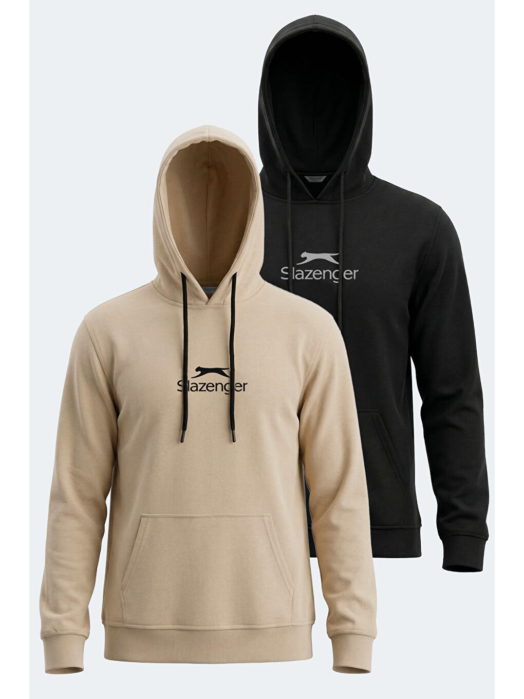 Siyah ONCA 2 Lİ SET Erkek Sweatshırt