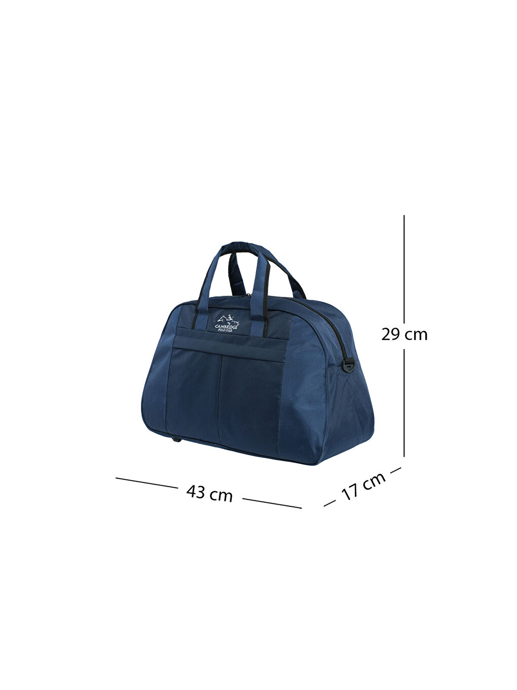 Lacivert Küçük Boy Seyahat Valizi-3