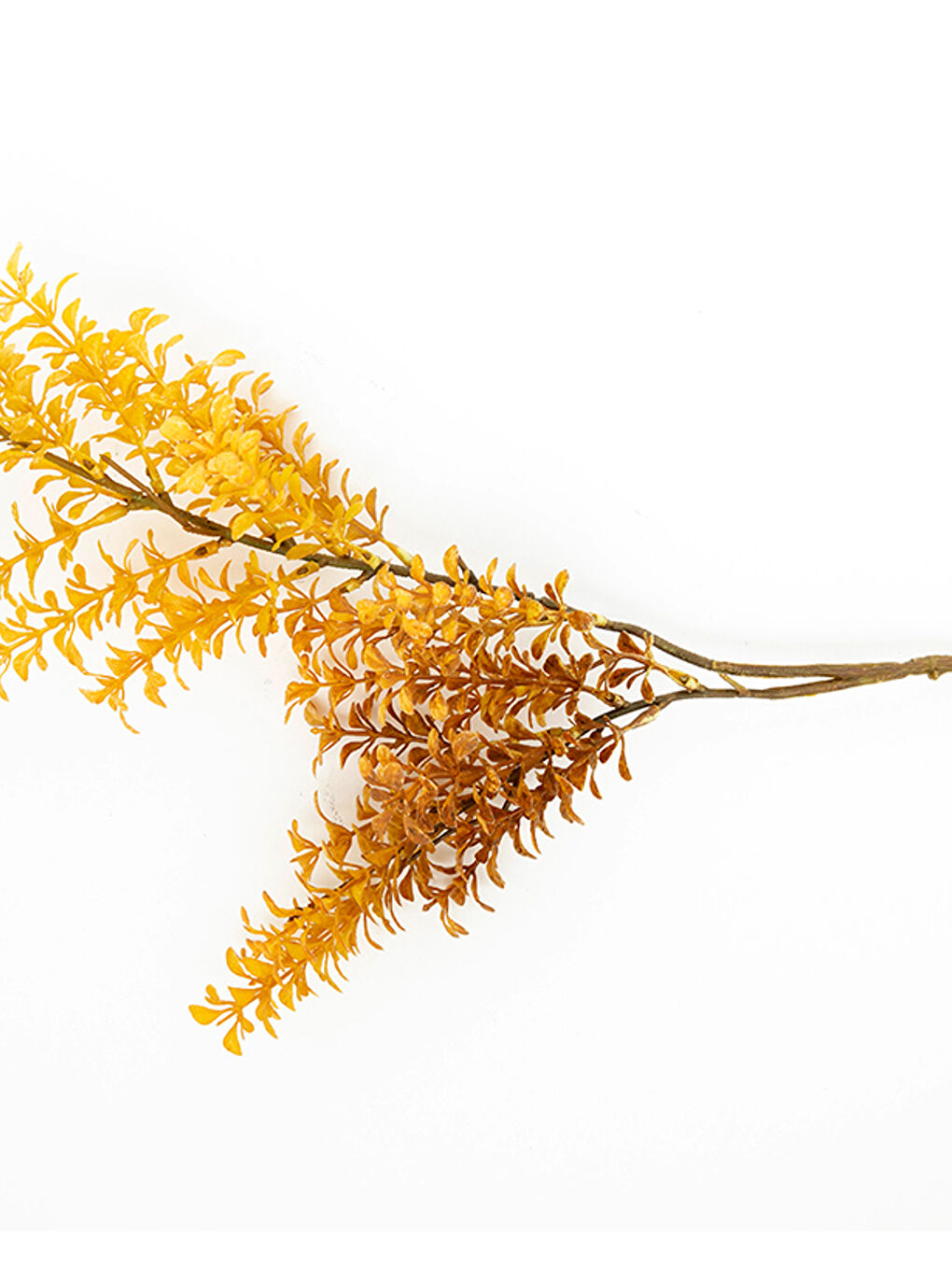 Grass Spray Tek Dal Yapay Çiçek Sarı-2