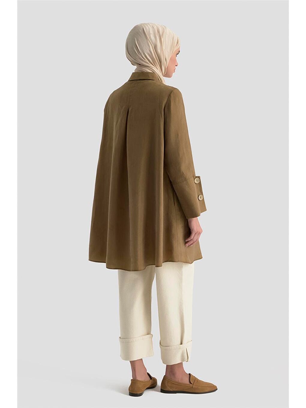 Tunik 25K4954 Yağ Yeşili-3