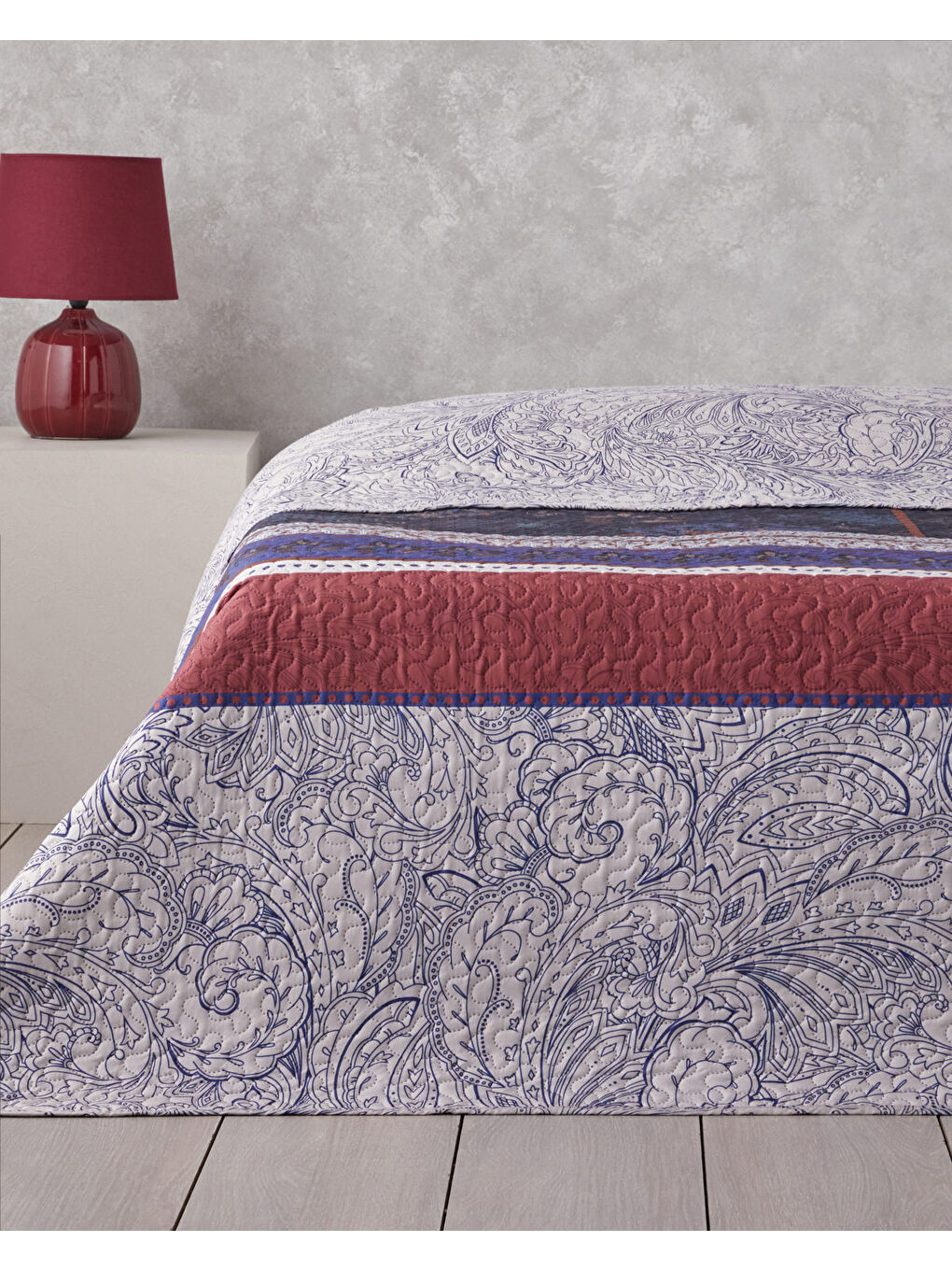 Flora Drape Çift Kişilik Çok Amaçlı Örtü 200x220 cm Yeşil-2