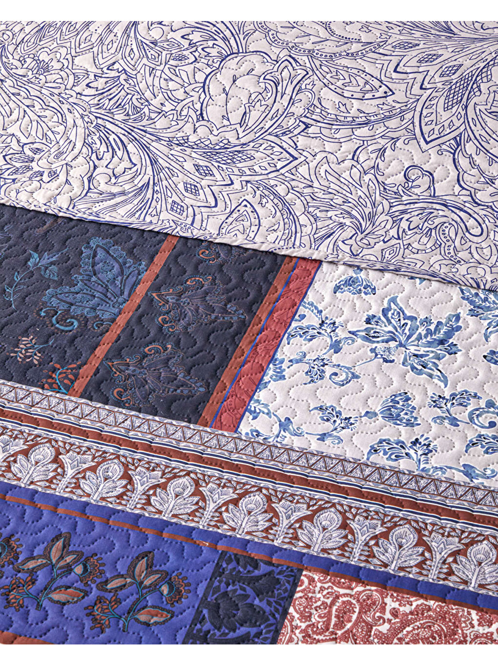 Flora Drape Çift Kişilik Çok Amaçlı Örtü 200x220 cm Yeşil-3