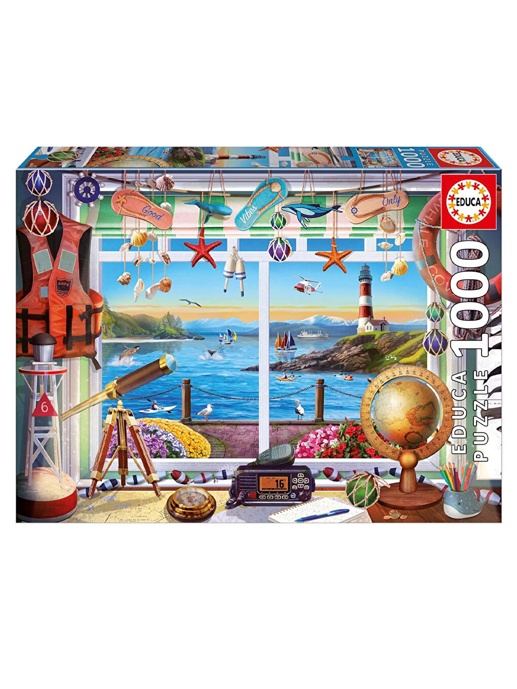 Puzzle 1000 Parça Liman Hayatı 20256