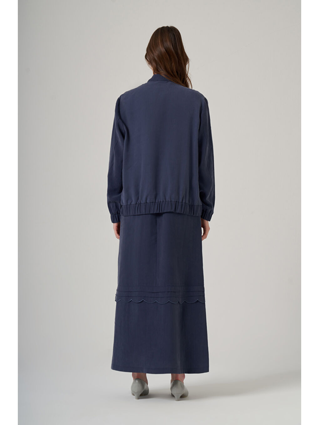 İç Elbise Ceket İkili Takım 1047 İndigo-3