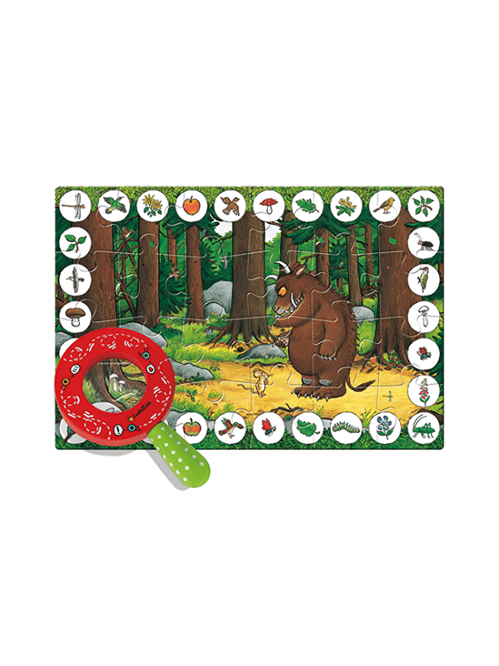 Ludattica Renksiz Dedektif Puzzle - Gruffalo Ormanında - 1