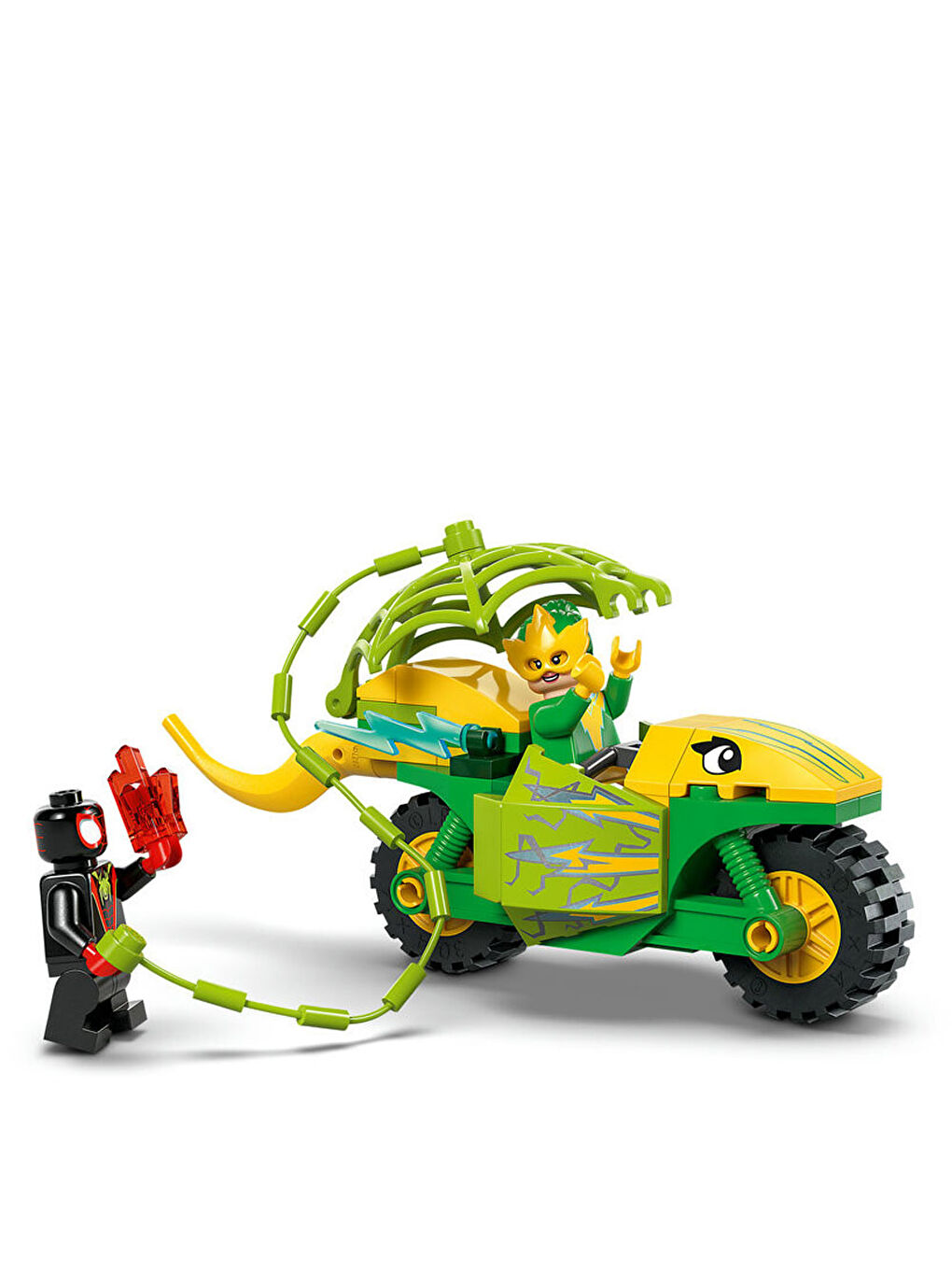 Marvel Spidey Spin ve Electro Dinozor Aracı Takibi 11198-1