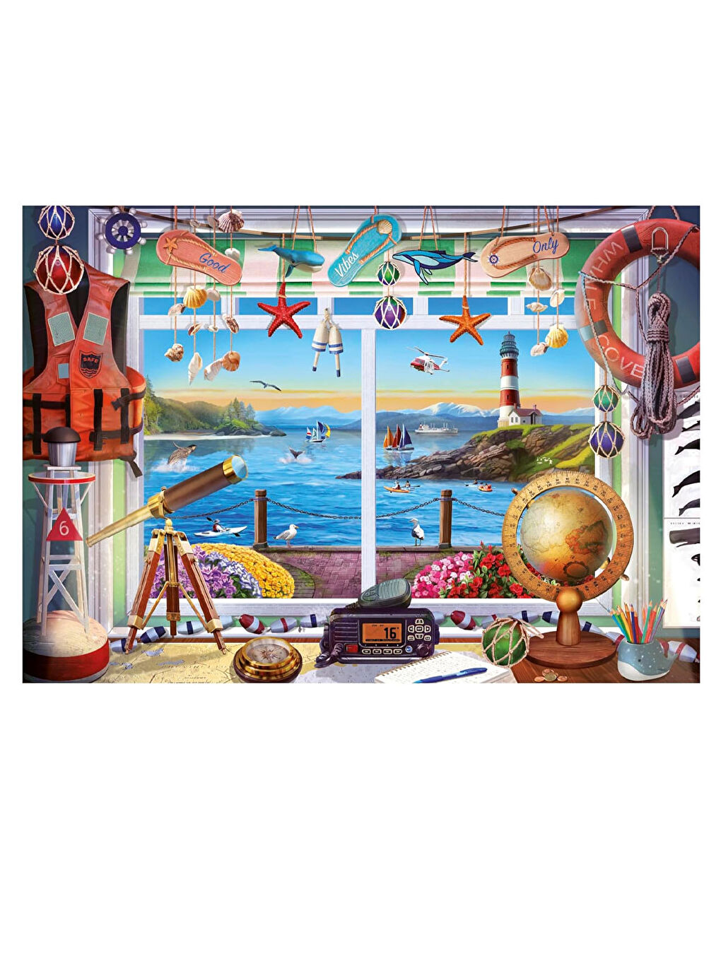 Puzzle 1000 Parça Liman Hayatı 20256-1