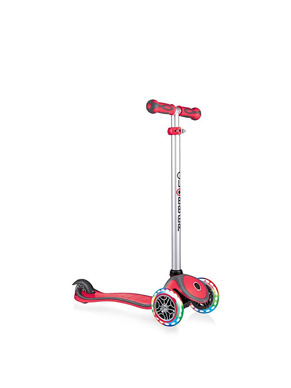 Globber Karışık Evo Comfort Play Işıklı Scooter - Kırmızı - 1