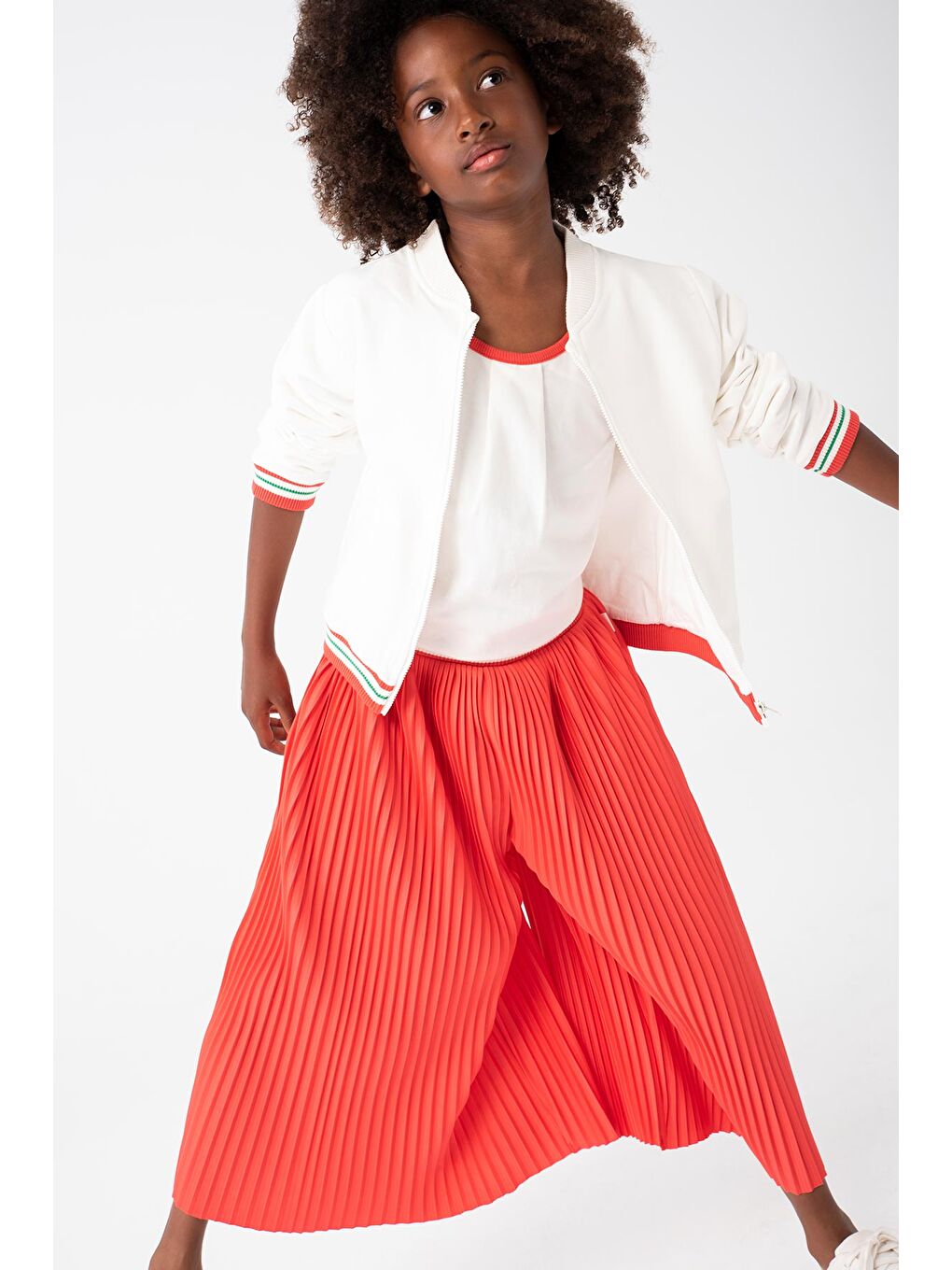 Kırmızı Kız Çocuk Pantolon