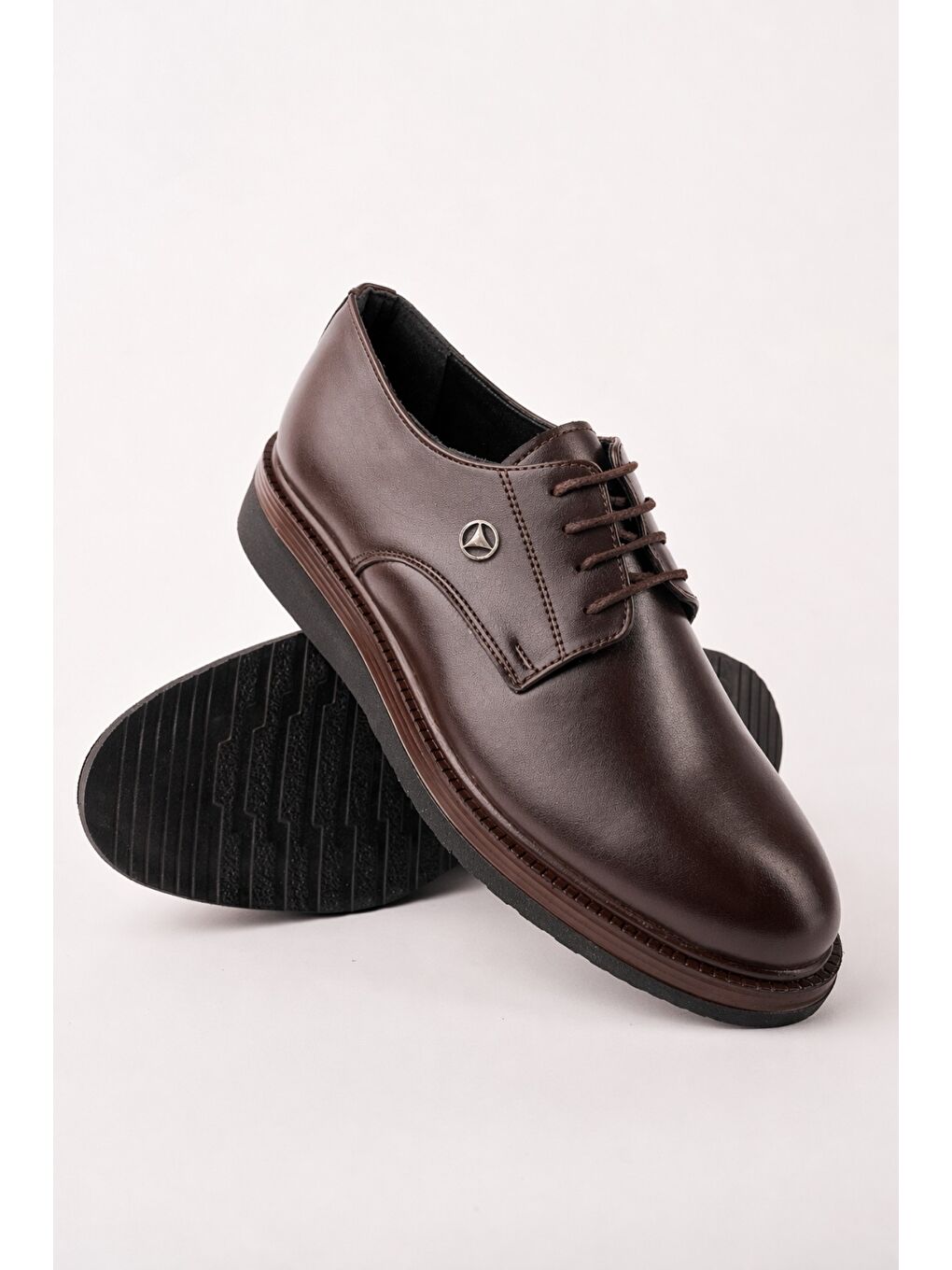 Kahverengi EDWIN Bağcıklı Rahat Taban Erkek Günlük Klasik Casual Ayakkabı