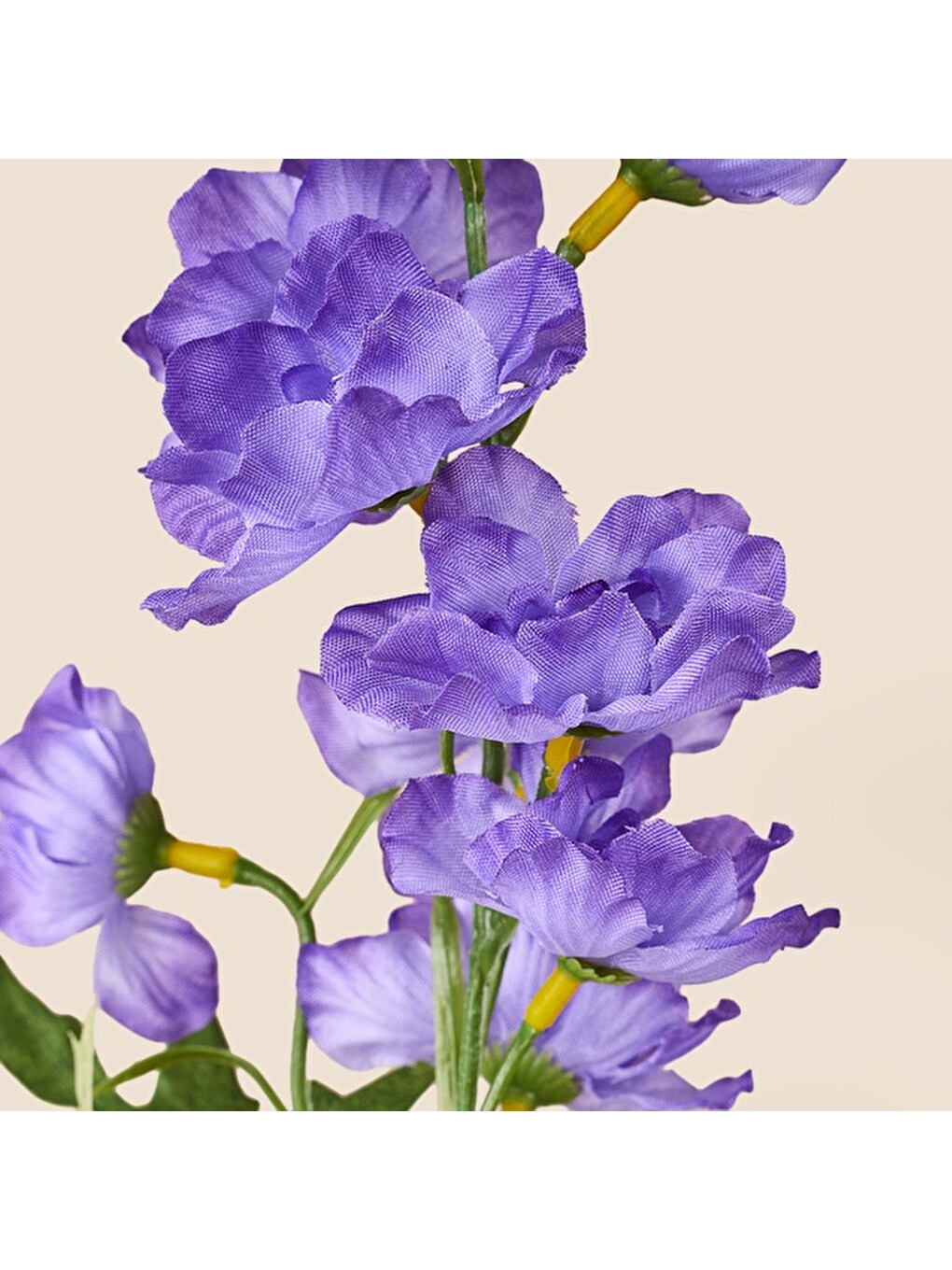 Deco Nergis Yapay Dal Çiçek - Mor - 47 cm-1
