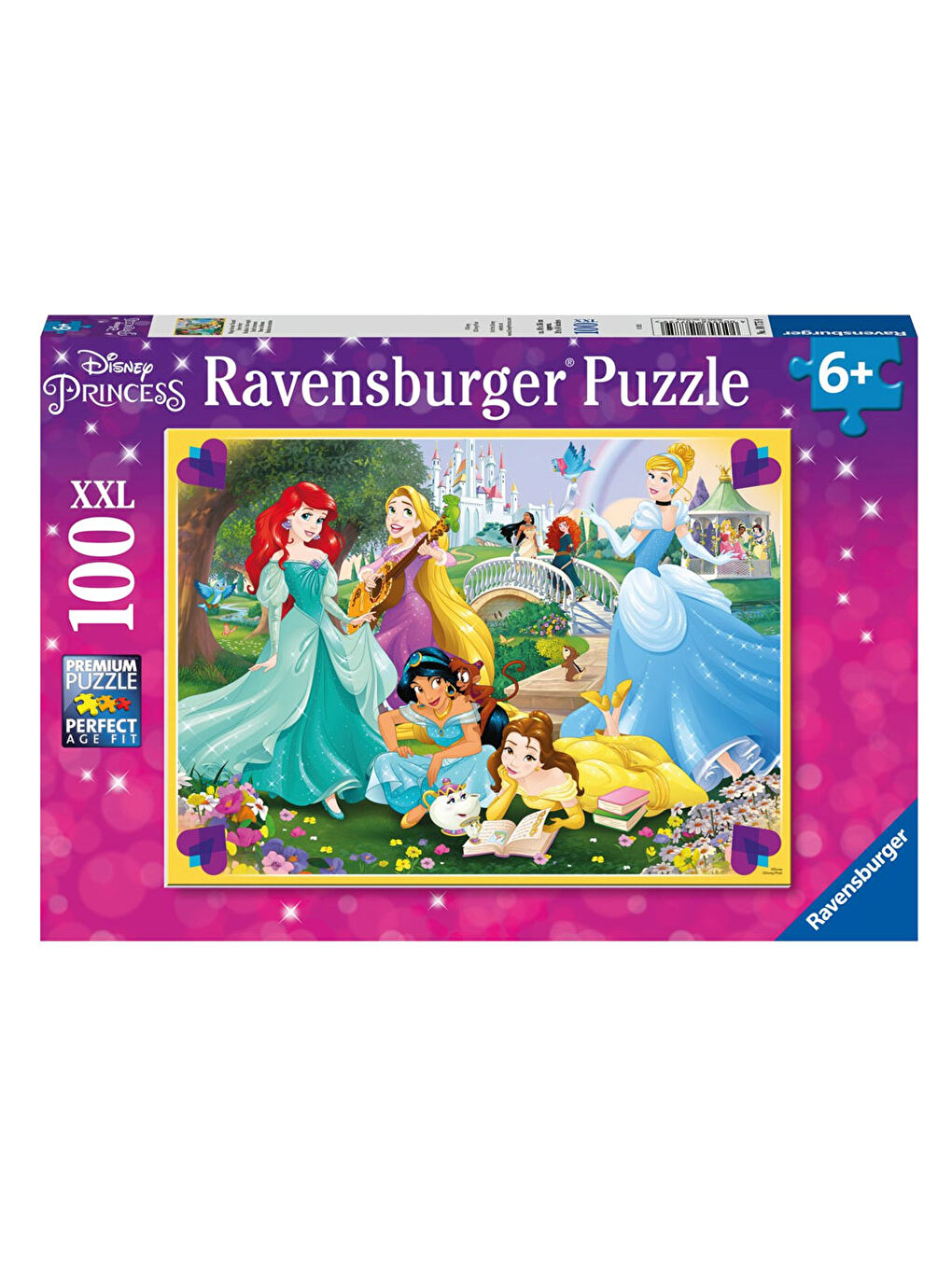 Çocuk Puzzle 100 Parça WD Princess 107759