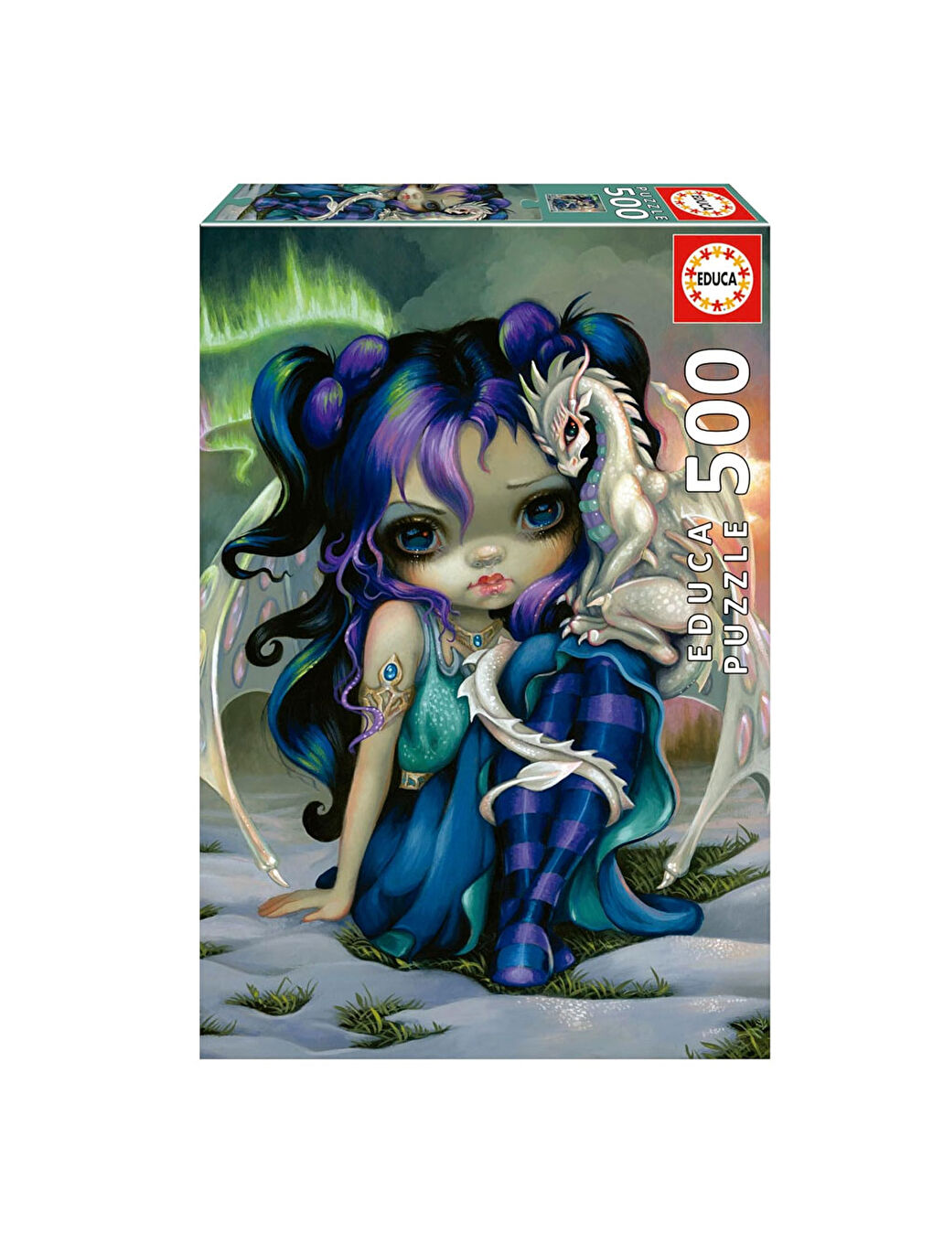 Puzzle 500 Parça Don&Ejderha Yavrusu 19906