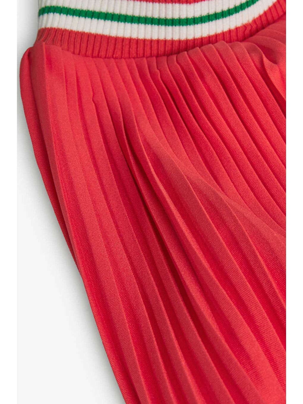 Kırmızı Kız Çocuk Pantolon-4