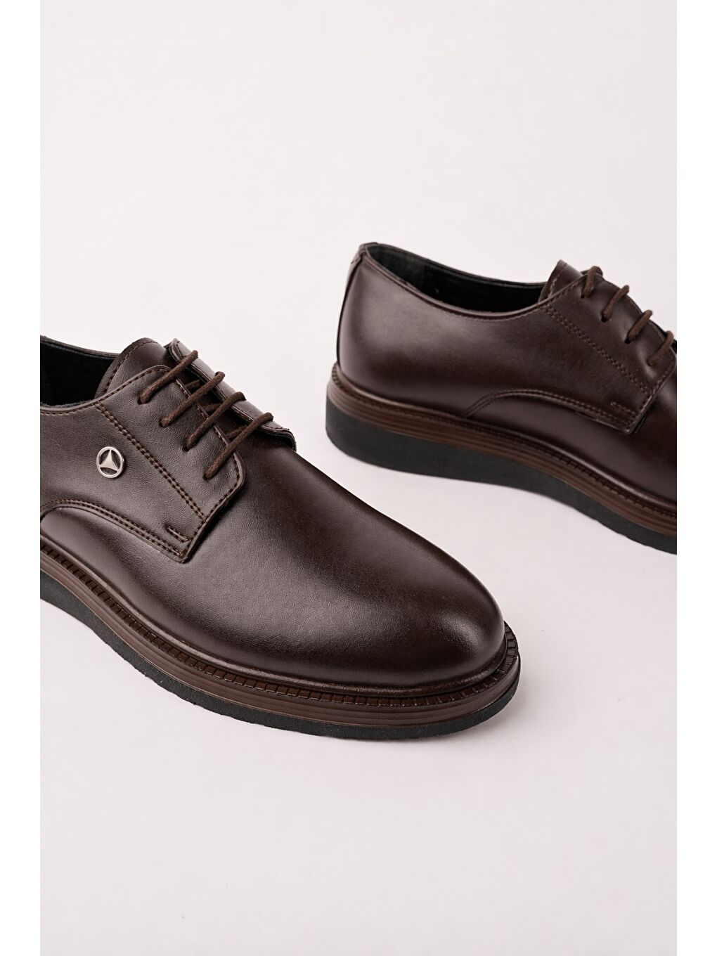 Kahverengi EDWIN Bağcıklı Rahat Taban Erkek Günlük Klasik Casual Ayakkabı-2