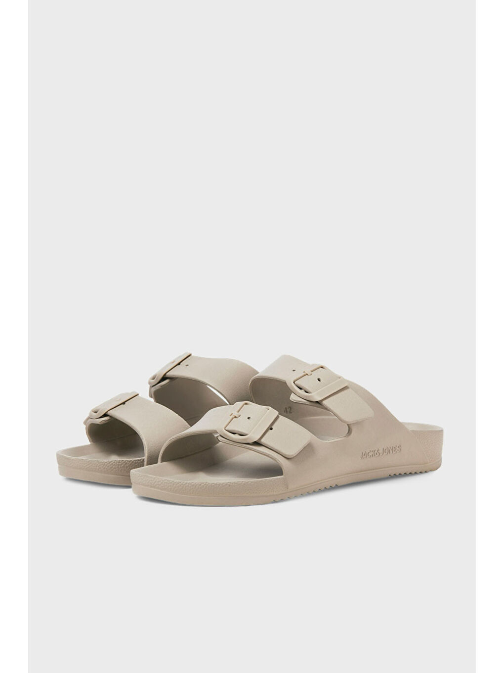 Bej Additionals Jfwcroxton Logolu Çift Bantlı Terlik 12204004-3