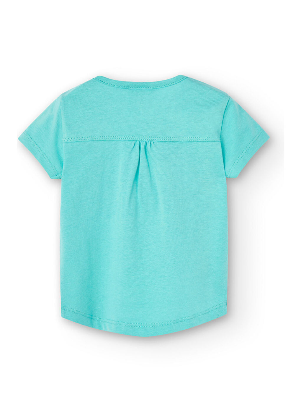 Mavi Kız Çocuk Tişört-1