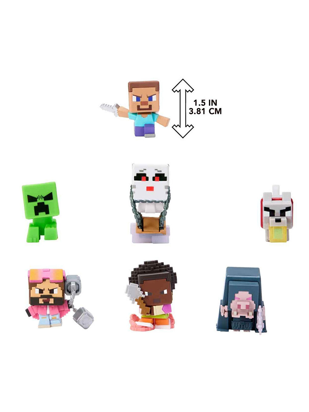 Filmi Overworld Battle 7’li Aksiyon Figür Seti JFM37-1