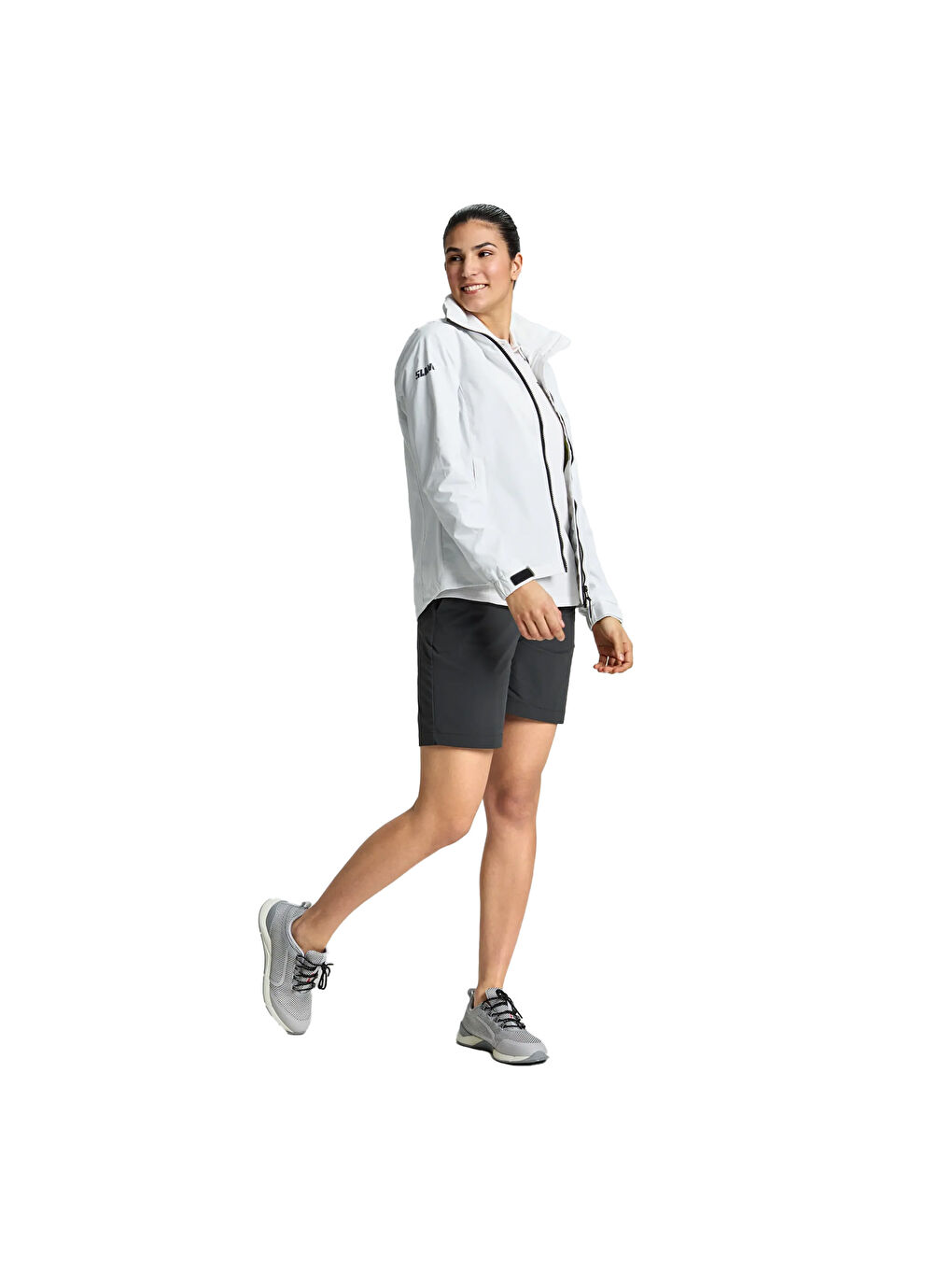 Beyaz Ws Sailing Kadın Siyah Ceket-5