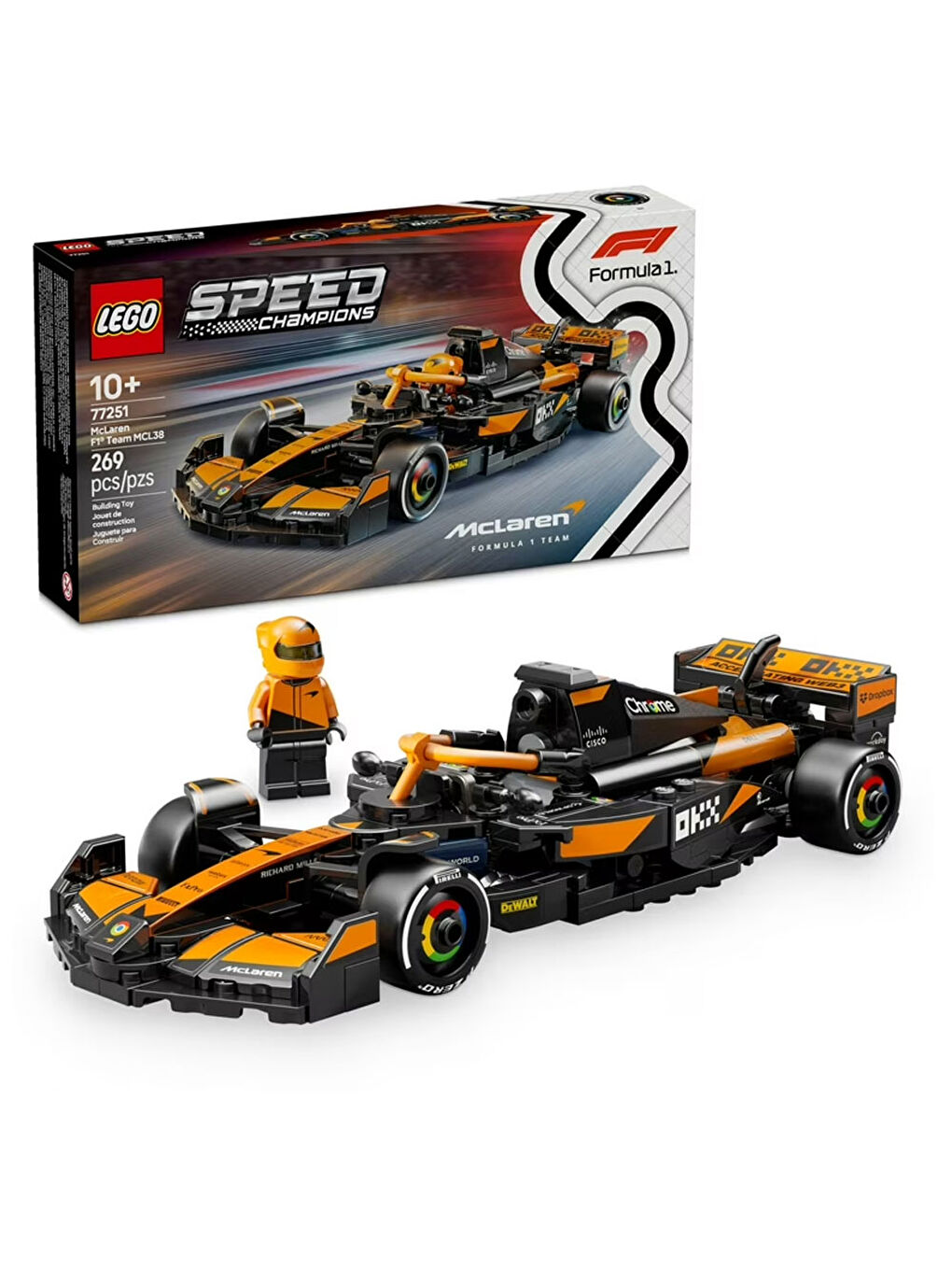 Speed Champions McLaren F1 Team MCL38 Yarış Arabası 77251