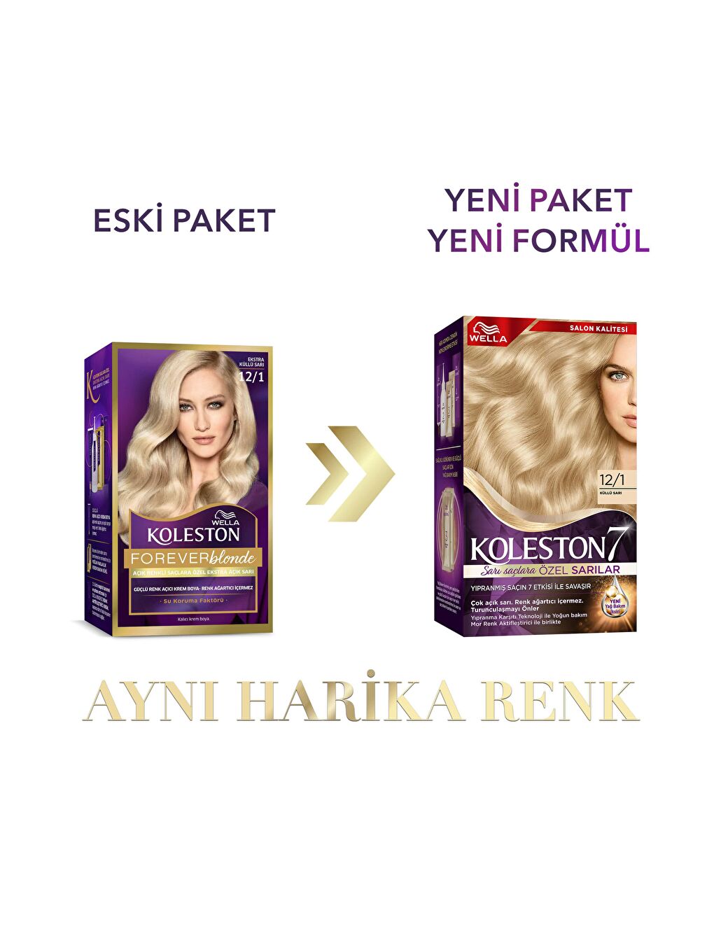 Wella Renksiz Koleston Supreme Kit 12/1 Küllü Sarı *18