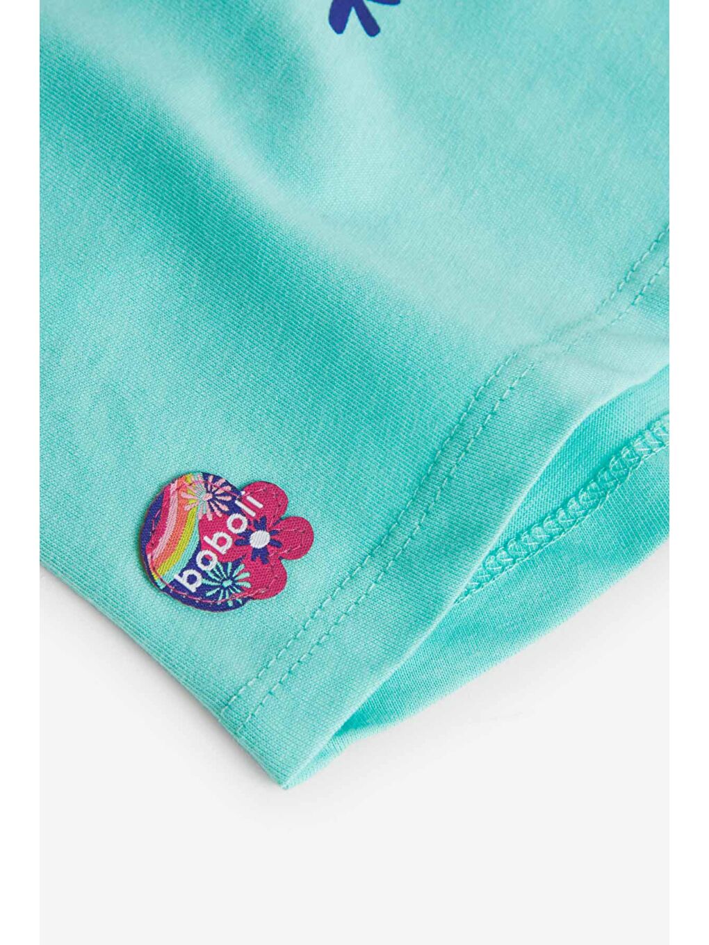 Mavi Kız Çocuk Tişört-3